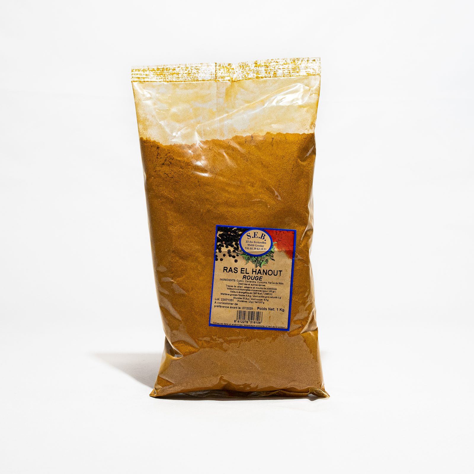 Sachet d'épices Ras el Hanout SEB de 1 kg